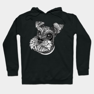 Ornate Schnauzer Hoodie